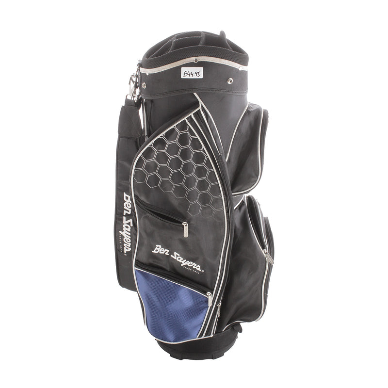 Ben Sayers M8 Cart Bag - Blue/Black/White