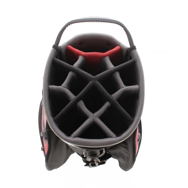 Motocaddy Pro Series Cart Bag - Black/Red