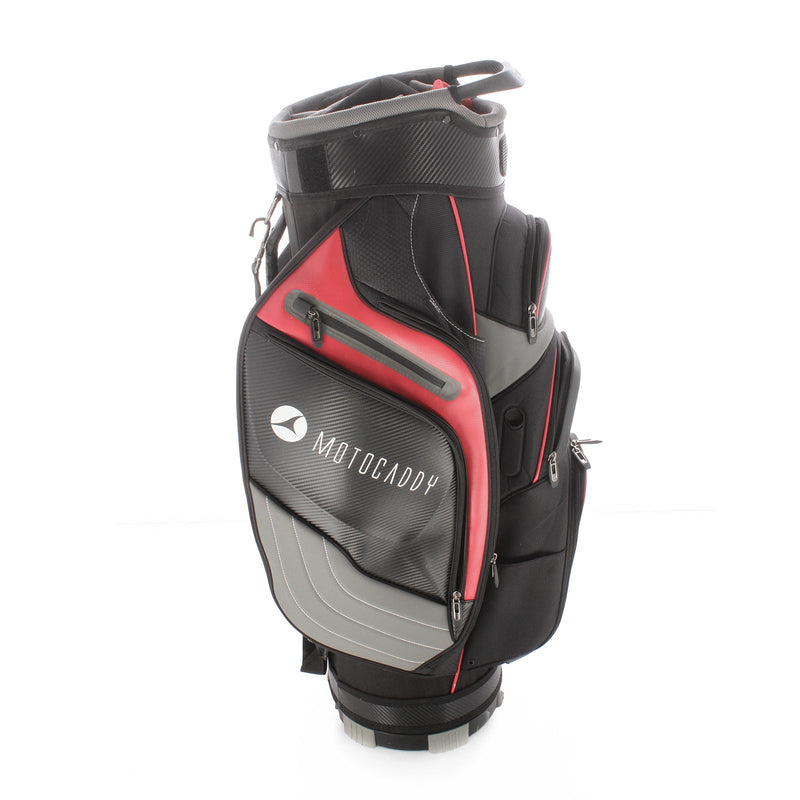 Motocaddy Pro Series Cart Bag - Black/Red