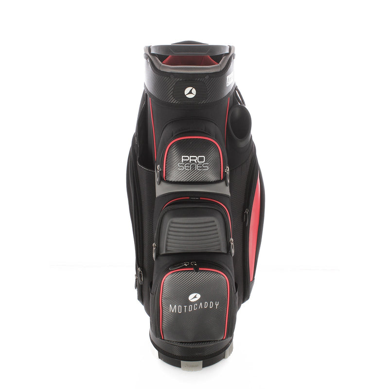 Motocaddy Pro Series Cart Bag - Black/Red