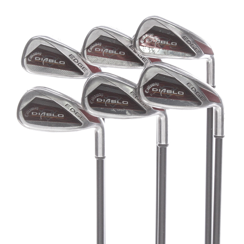 Callaway Diablo Edge Graphite Mens Right Hand Irons 5-PW Senior - Callaway