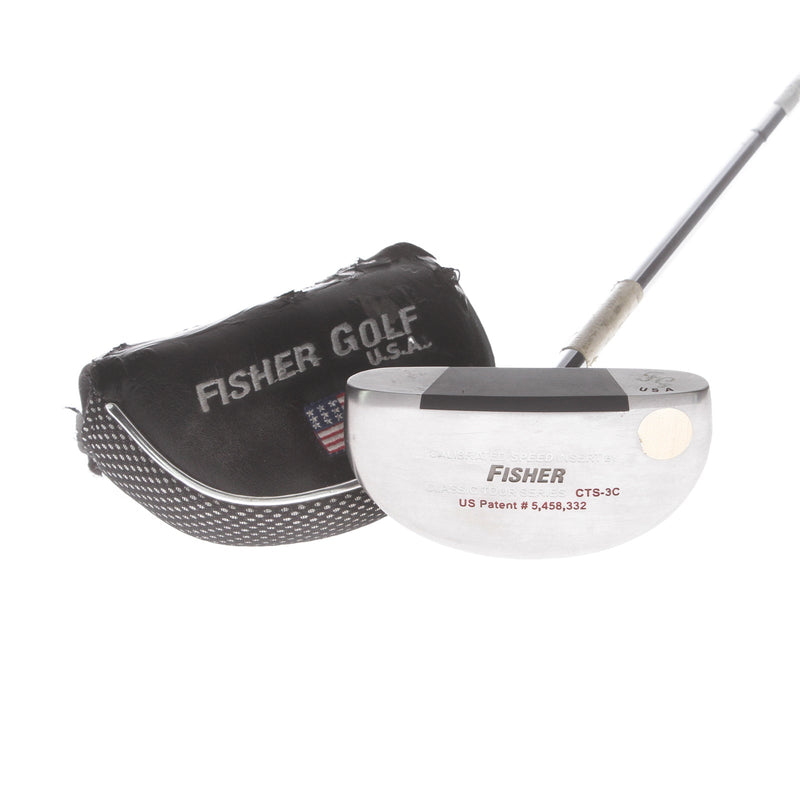 Fisher CTS-3C Mens Right Hand Putter 34" Mid-Mallet - Fisher Golf