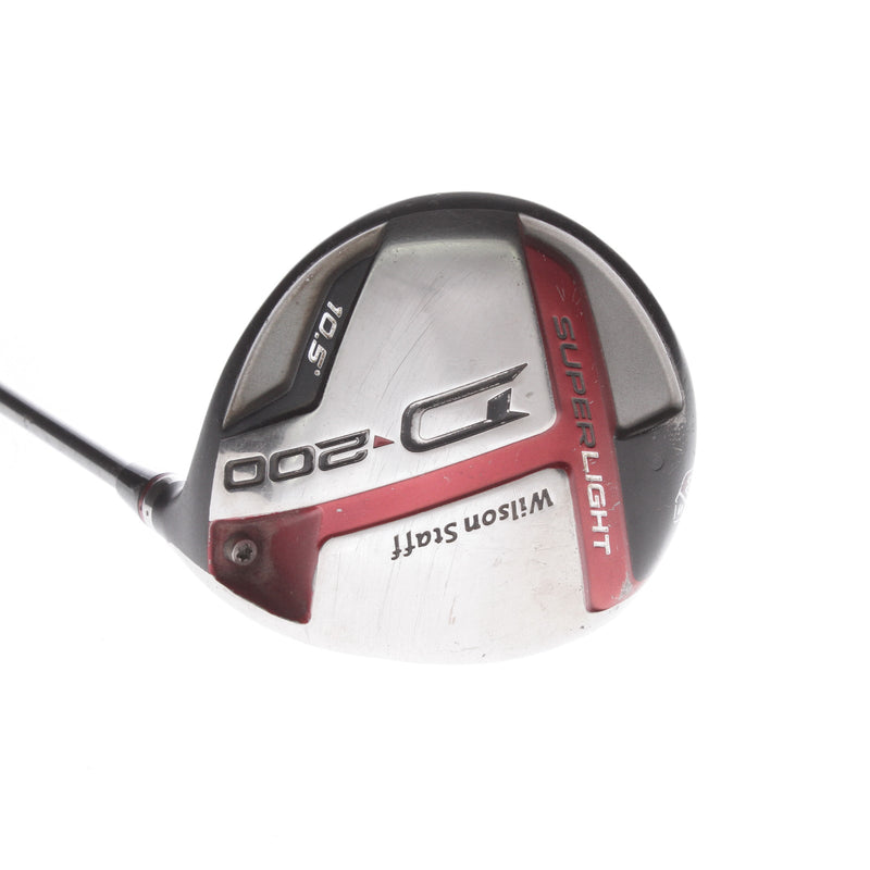 Wilson Staff D-200 Graphite Mens Right Hand Driver 10.5* Regular - UST Mamiya Elements Chrome