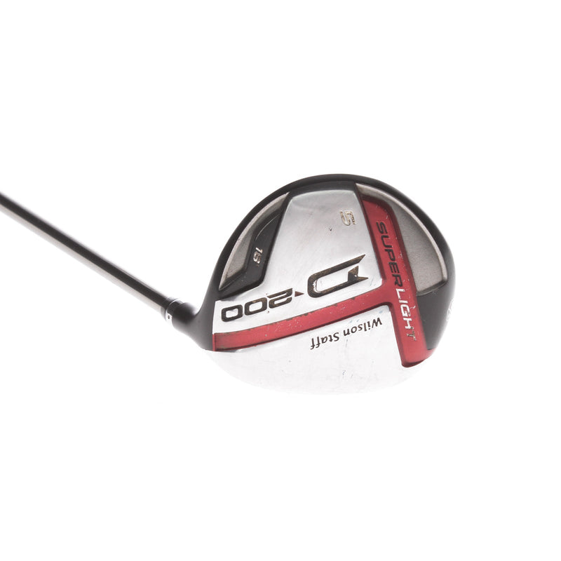 Wilson Staff D-200 Graphite Mens Right Hand Fairway 5 Wood 19* Regular - UST Mamiya Elements Chrome