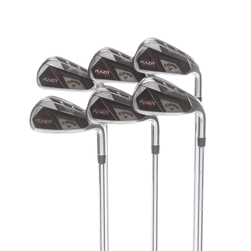 Callaway Razr Steel Mens Right Hand Irons 5-PW Uniflex - Callaway