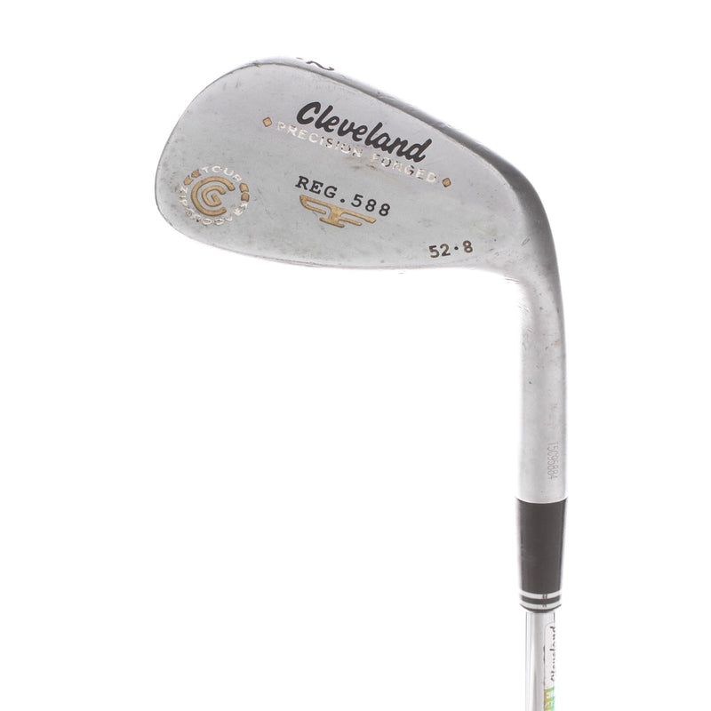 Cleveland Reg. 588 Steel Mens Right Hand Gap Wedge 52* Wedge - True Temper