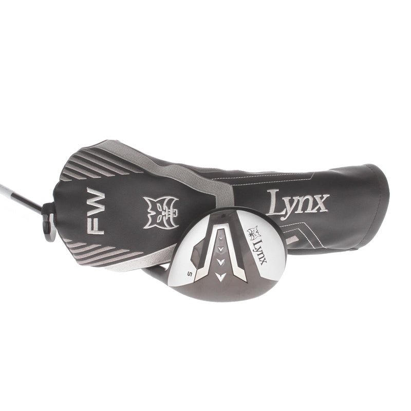 Lynx Predator Graphite Mens Right Hand Fairway 5 Wood 18* Regular - Lynx 50G