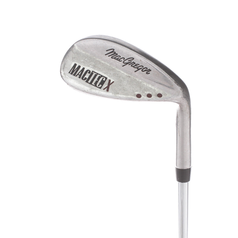 MacGregor MacTec X Steel Mens Right Hand Lob Wedge 60* Regular - MacGregor Lightweight Steel