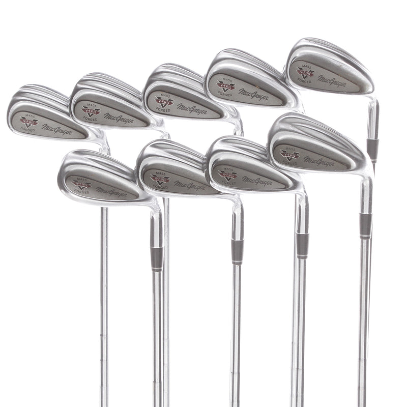 MacGregor M455 V-Foil Steel Mens Right Hand Irons 4-SW Regular - MacGregor