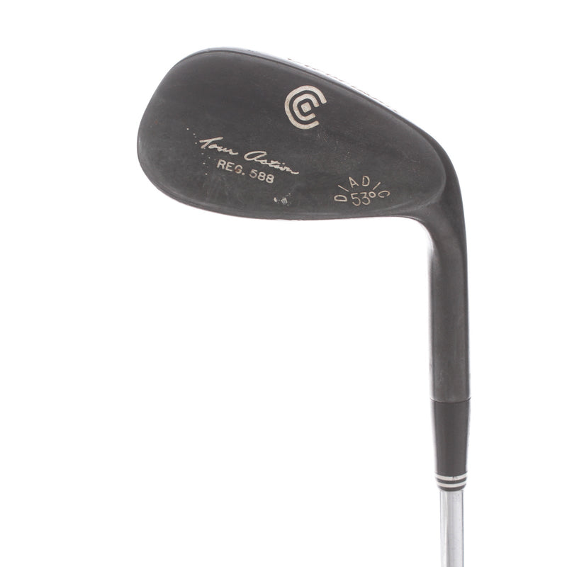 Cleveland Tour Action Reg.588 Steel Mens Right Hand Gap Wedge 53* Stiff - True Temper Dynamic Gold