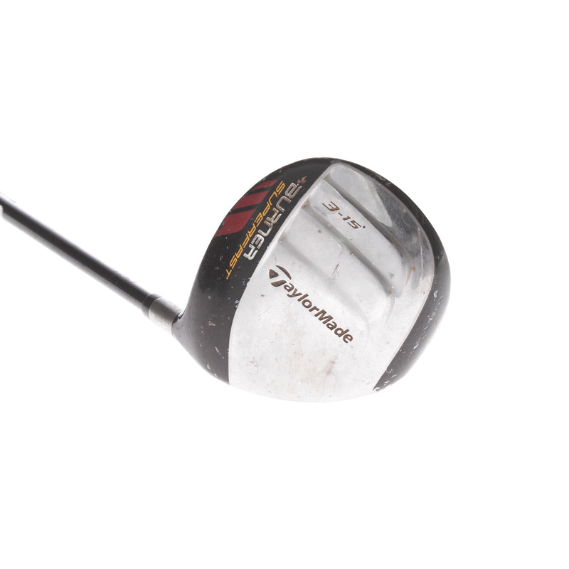 TaylorMade Burner Superfast Graphite Mens Right Hand Fairway 3 Wood 15* Regular - Matrix Ozik XCon-4.8