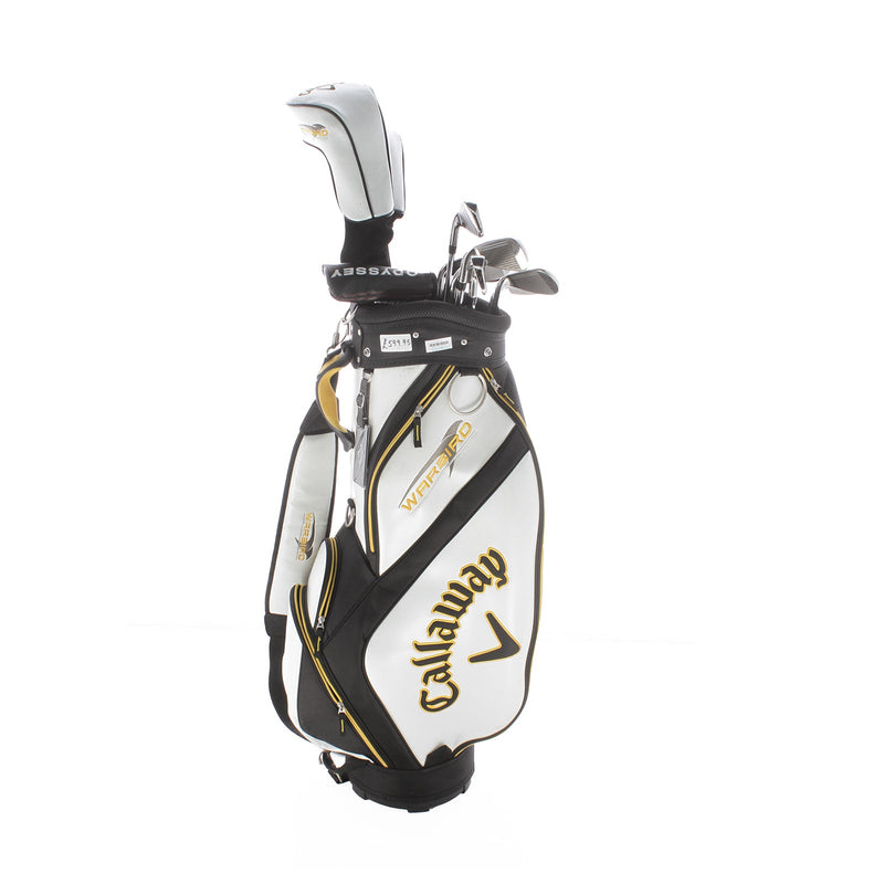 Callaway Warbird Steel/Graphite Mens Right Hand Package Set Uniflex - Warbird