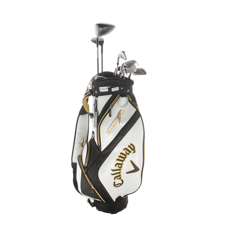 Callaway Warbird Steel/Graphite Mens Right Hand Package Set Uniflex - Warbird