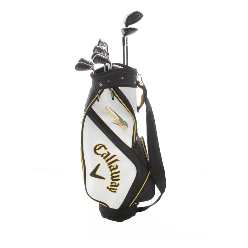 Callaway Warbird Steel/Graphite Mens Right Hand Package Set Uniflex - Warbird