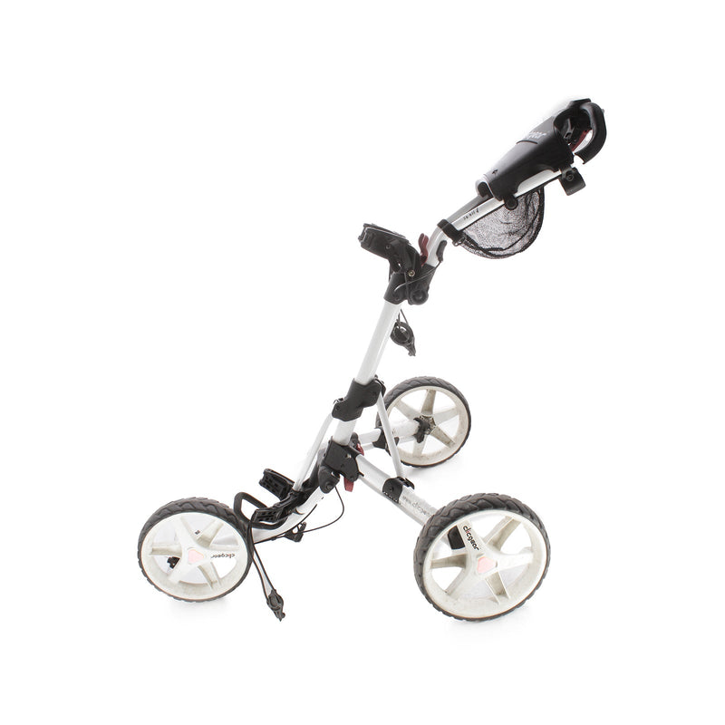 Clicgear 3.5+ 3-Wheel Push Trolley - Black/White