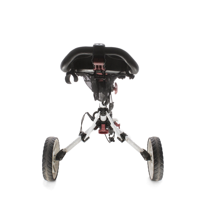 Clicgear 3.5+ 3-Wheel Push Trolley - Black/White