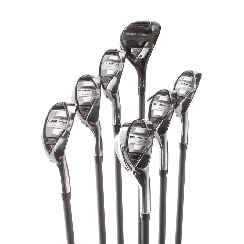 Cobra T-Rail 23 Graphite Mens Right Hand Irons 5-SW Regular - Ultralite 50