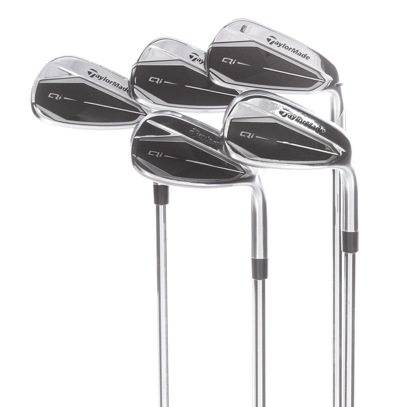 TaylorMade Qi Steel Mens Right Hand Irons 7-SW Regular - KBS Max MT 85