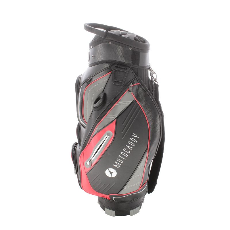 Motocaddy Pro Series Cart Bag - Black/Red