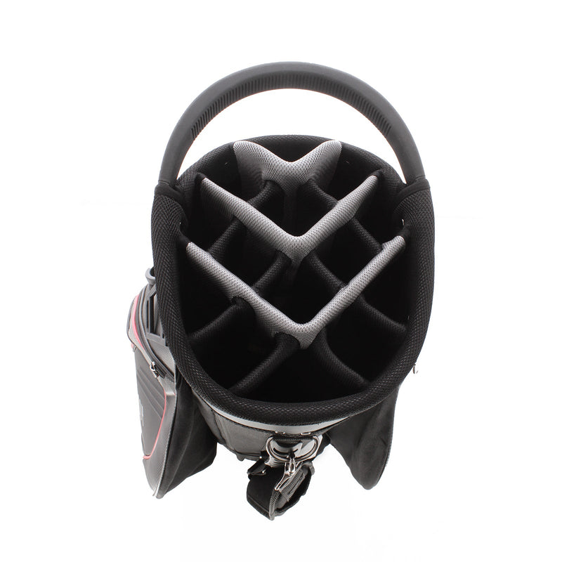 Motocaddy Pro Series Cart Bag - Black/Red