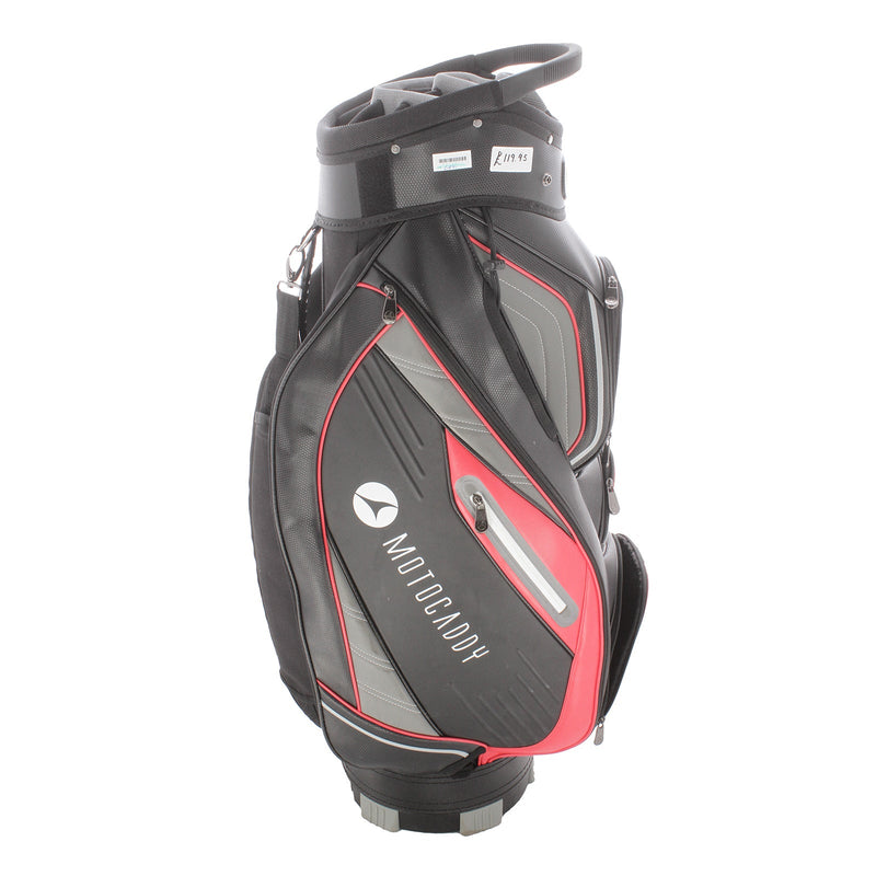 Motocaddy Pro Series Cart Bag - Black/Red