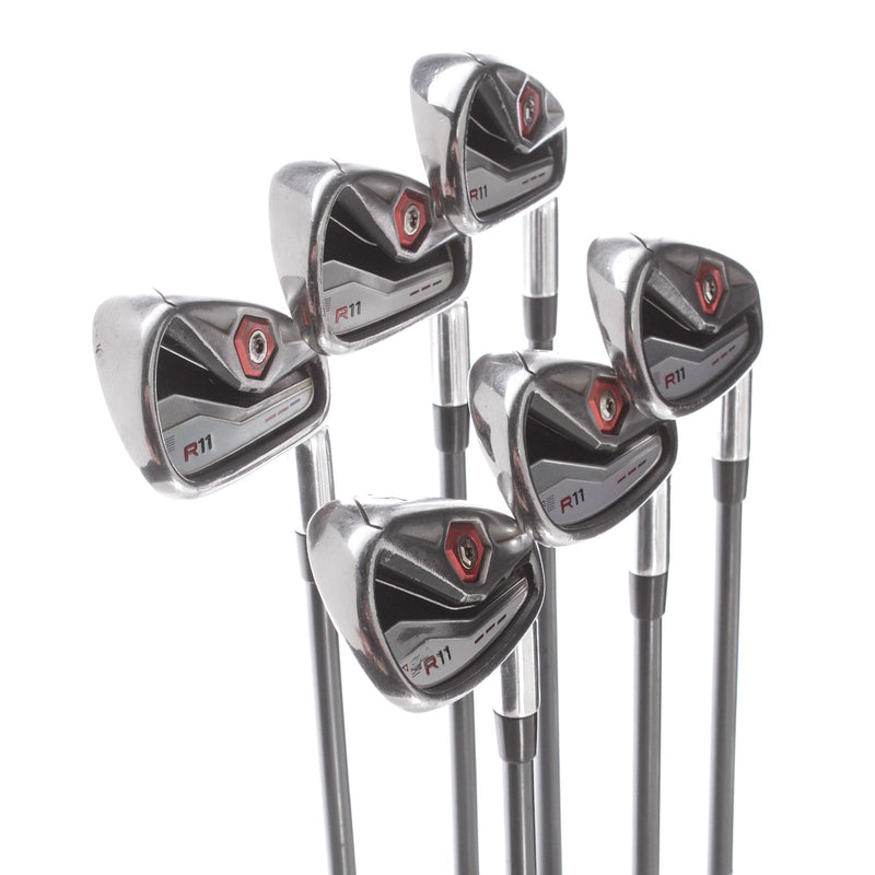 TaylorMade R11 Graphite Mens Right Hand Irons 5-PW Stiff - Fujikura Motore 55