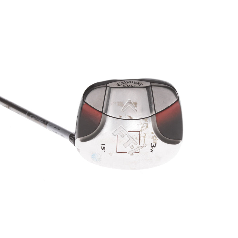 Callaway FT-i Squareway Steel Ladies Right Hand Fairway 3 Wood 15* Ladies - Fujikura Sakura