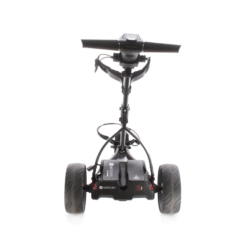 Motocaddy S1 3-Wheel Electric Trolley Ultra Lithium - Black