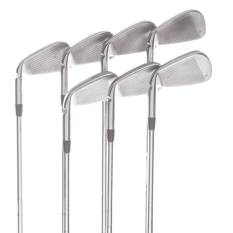 Ping i-Series E1 Steel Mens Right Hand Irons 4-PW +0.5" Green Dot 2* Upright Stiff - Ping CFS Distance