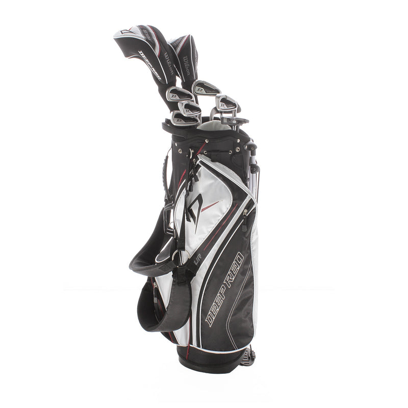 Wilson Staff Deep Red Tour Steel/Graphite Mens Right Hand Package Set Regular - Wilson Staff Deep Red Tour