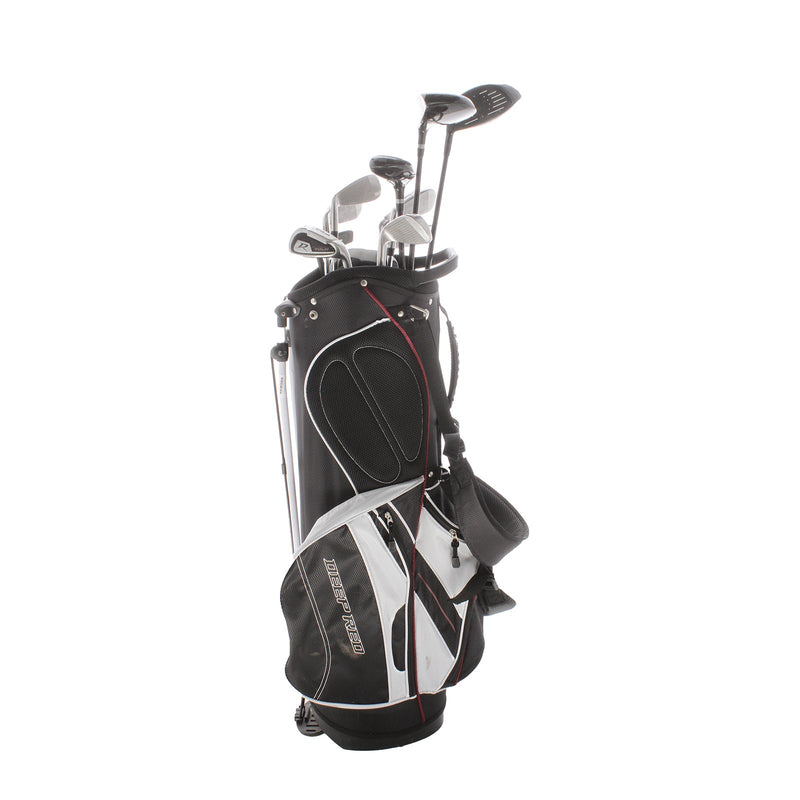 Wilson Staff Deep Red Tour Steel/Graphite Mens Right Hand Package Set Regular - Wilson Staff Deep Red Tour