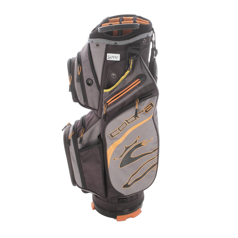 Cobra Cart Bag - Grey/Orange/Black