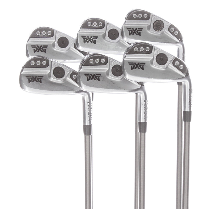 PXG 0311 P GEN5 Steel Mens Right Hand Irons 5-PW 1* Upright Stiff - Steelfiber i80