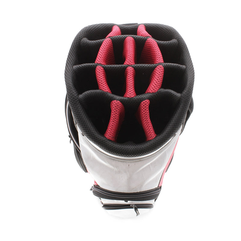 Callaway X Series Cart Bag - Black/White/Red