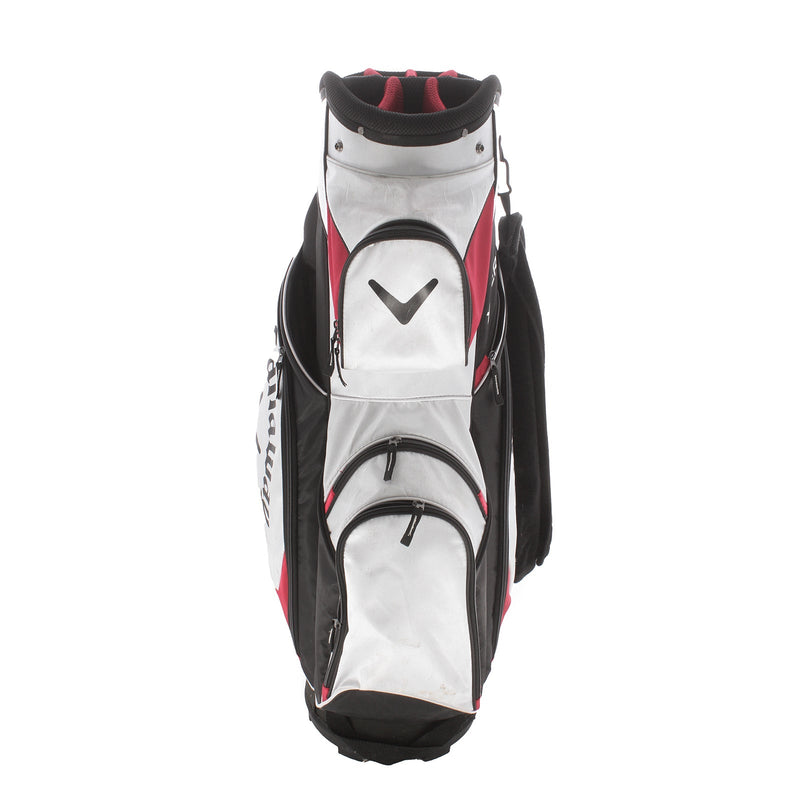 Callaway X Series Cart Bag - Black/White/Red