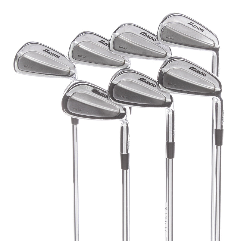 Mizuno MP-62 Steel Mens Right Hand Irons 3-9 Stiff - Dynamic Gold S300