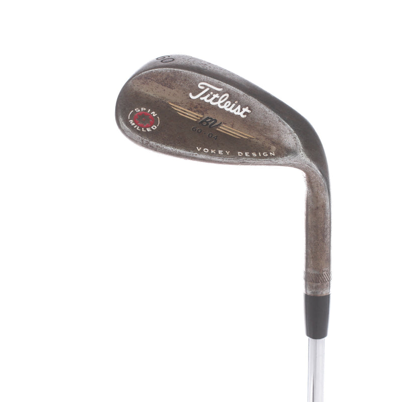 Titleist Vokey Spin Milled Steel Mens Right Hand Lob Wedge 60* Wedge - BV Vokey