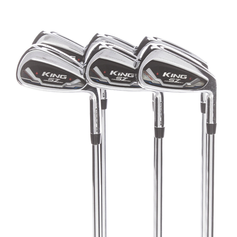 Cobra King SZ Steel Mens Right Hand Irons 5-PW Regular - Dynamic Gold