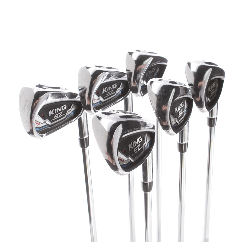 Cobra King SZ Steel Mens Right Hand Irons 5-PW Regular - Dynamic Gold