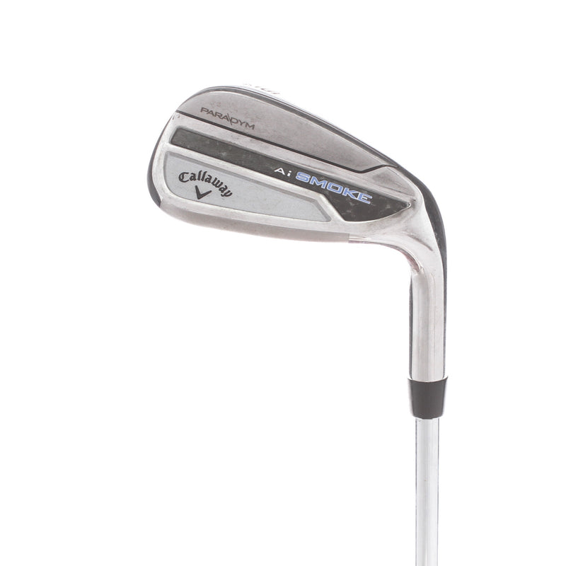 Callaway Paradym Ai Smoke Steel Mens Right Hand Sand Wedge -0.75" 54* 2* Upright Stiff - Elevate MPH