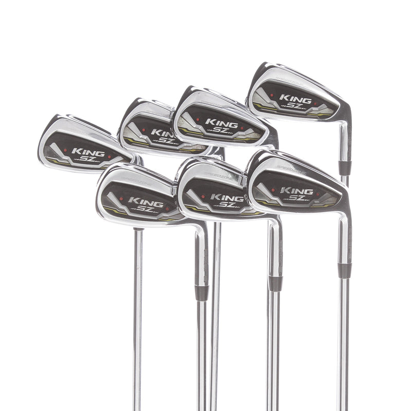 Cobra Speedzone Steel Mens Right Hand Irons 5-GW Regular - KBS Tour 90