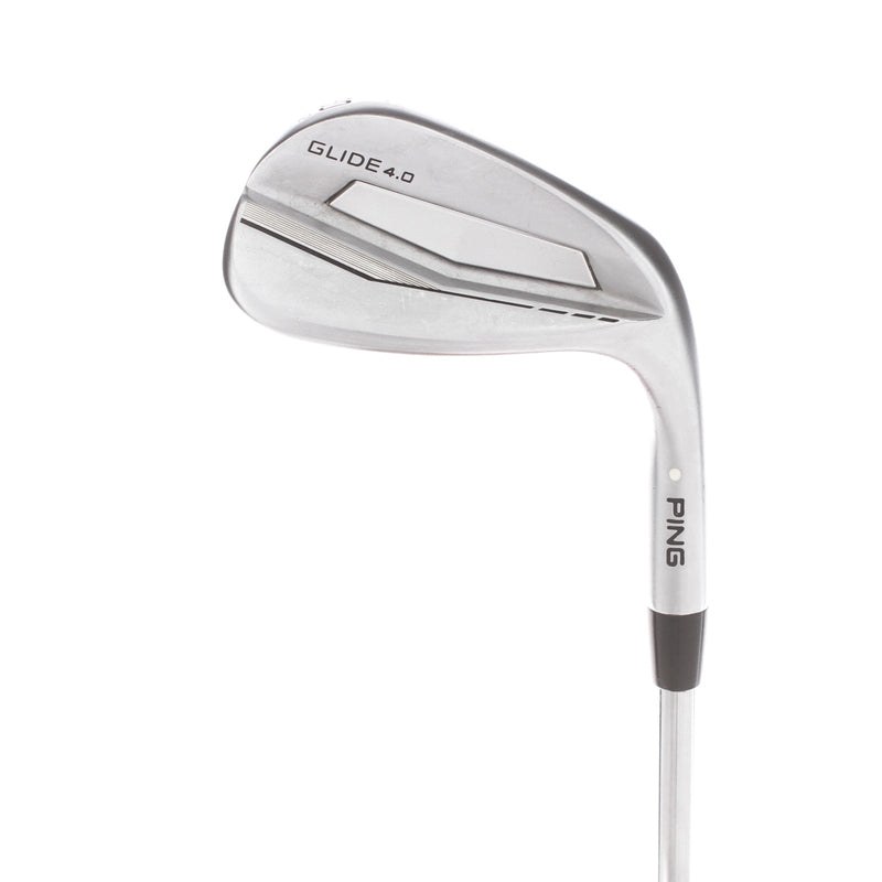 Ping Glide 4.0 Steel Mens Right Hand Gap Wedge 50* 3* Upright 12 Bounce S Grind Stiff - Dynamic Gold 120