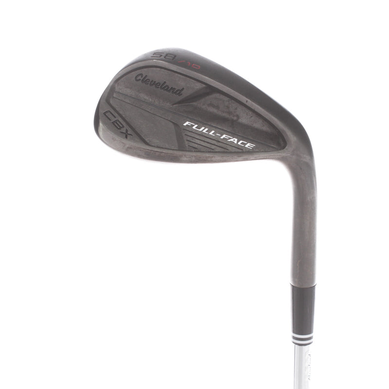 Cleveland CBX Full-Face Steel Mens Right Hand Lob Wedge 58* 10 Bounce Wedge - Dynamic Gold 115