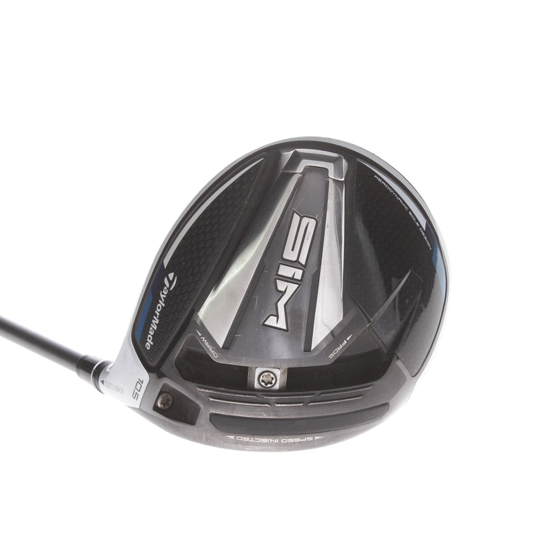 TaylorMade Sim Graphite Mens Right Hand Driver 10.5* Stiff - HZRDUS Smoke