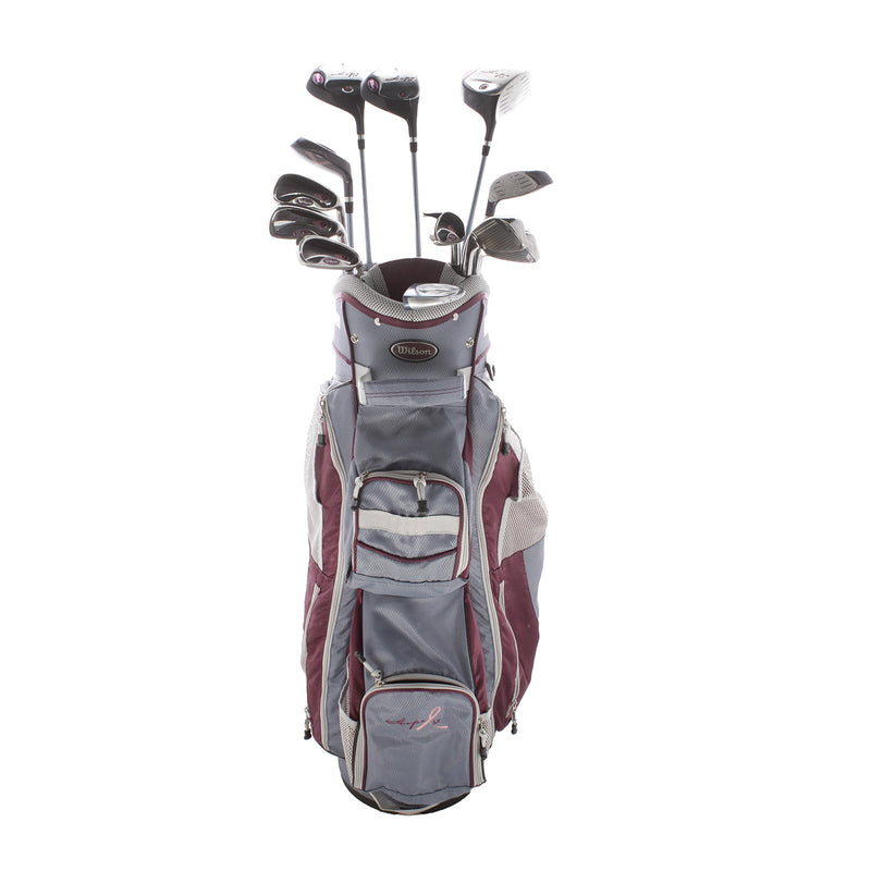 Wilson Hope LX Steel/Graphite Ladies Right Hand Package Set Ladies - Wilson