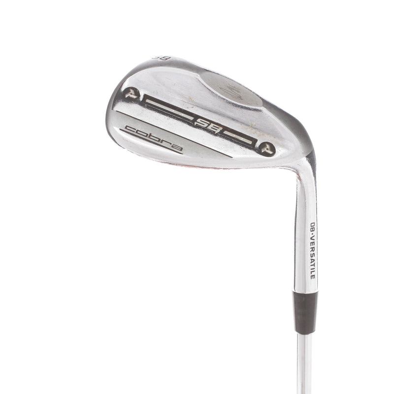 Cobra Snakebite Steel Mens Right Hand Lob Wedge 58* 8 Bounce Versatile Grind Stiff - KBS Tour FLT 120