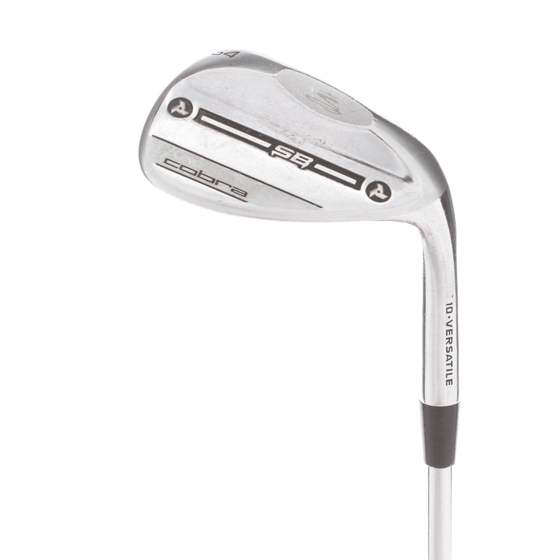 Cobra Snakebite Steel Mens Right Hand Sand Wedge 54* 10 Bounce Versatile Grind Stiff - KBS Tour FLT 120