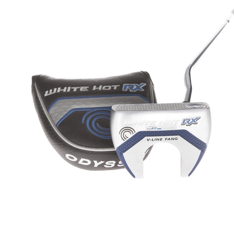 Odyssey White Hot RX V-Line Fang Mens Right Hand Putter 34.5" Mallet - Odyssey