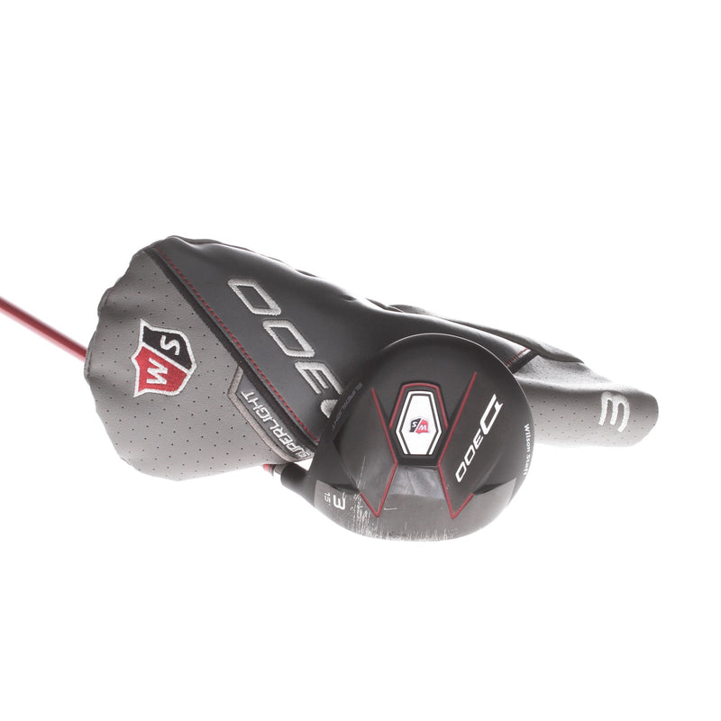 Wilson D300 Graphite Mens Right Hand Fairway 3 Wood 15* Regular - Wilson Staff D300