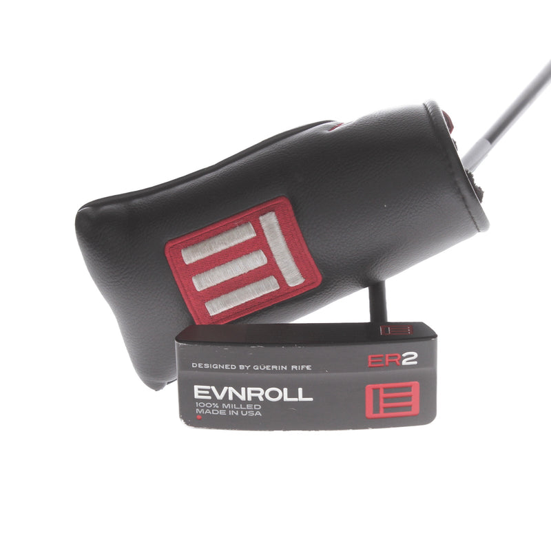 Evnroll ER2 Mens Right Hand Putter 35" Mid-Mallet - EVNROLL Tour Tac